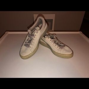 Suede puma shoes